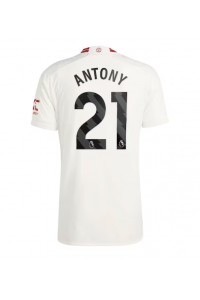 Fotbalové Dres Manchester United Antony #21 Třetí Oblečení 2023-24 Krátký Rukáv